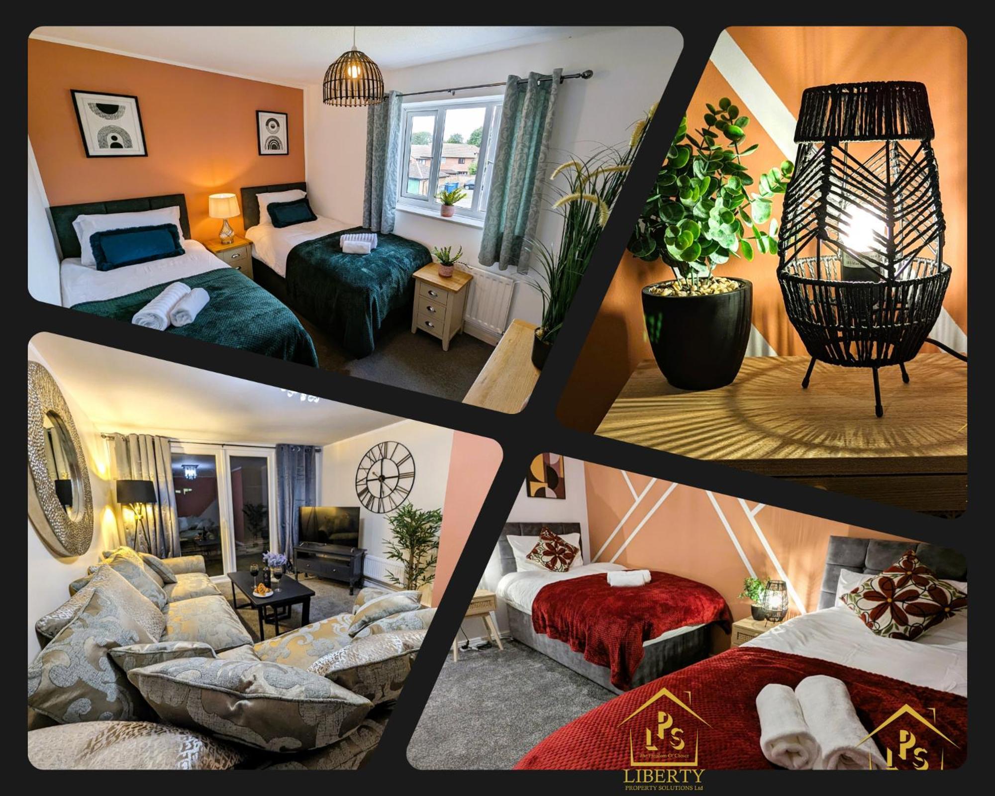 6 Guests * 4 Bedroom * Free Wi-Fi *Huntingdon Exterior foto